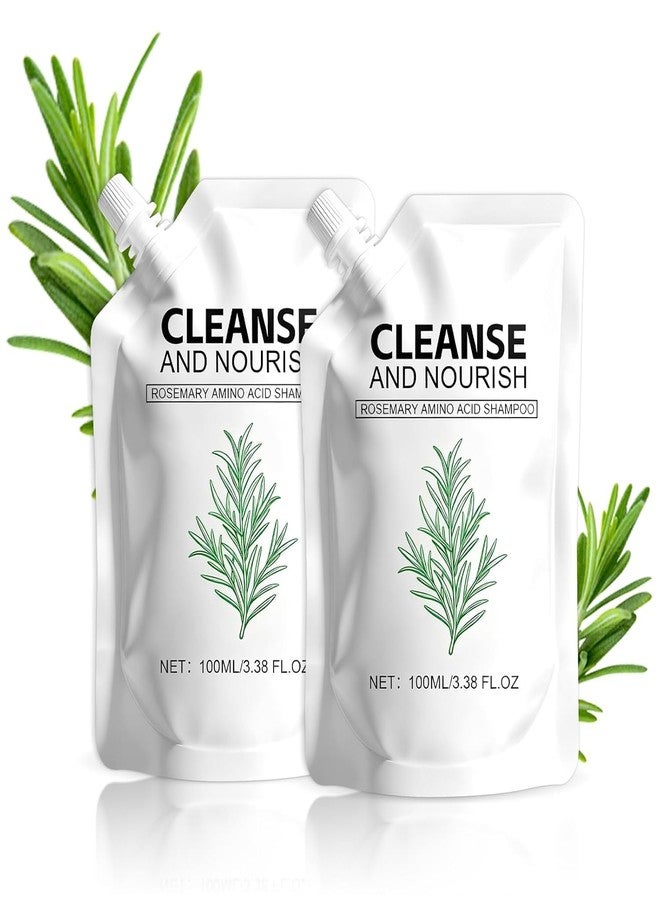 Aseawave Rosemary Amino Acid Shampoo,Hair Growth Shampoo for Thinning Hair Women and Men Hair Loss, Strengthen Scalp with Natural formula 8.45 fl.oz - 2 Packs - Image 1